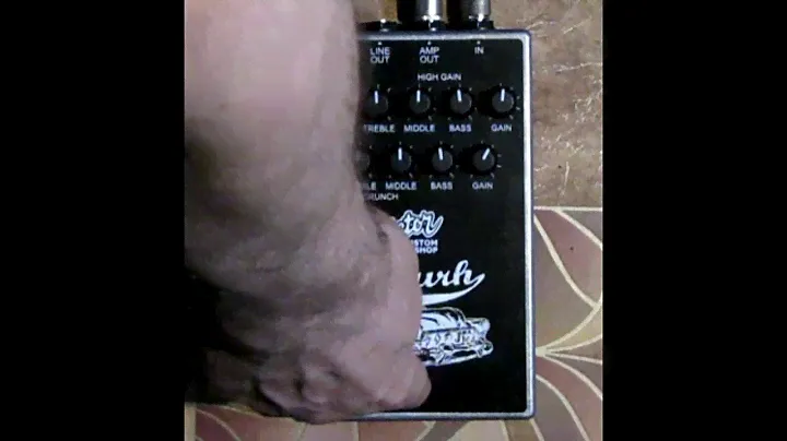 VICTOR  CUSTOM CHIGURH  PREAMP DEMO