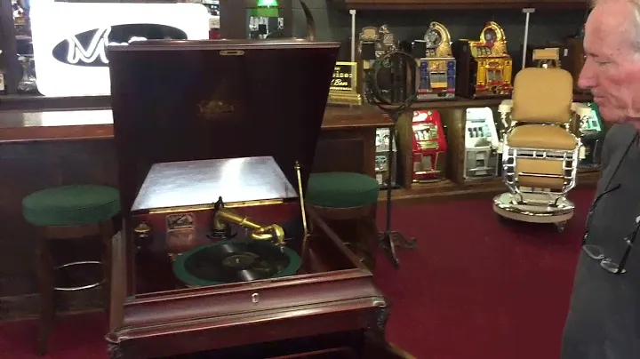 Говорящая машина Victrola, проигрыватель 78 об/мин, 1912 г.