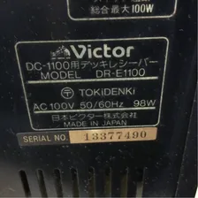 Victor DC-1100 deck приёмник DR-E1100 Victor