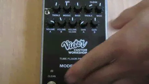 VICTOR CUSTOM MODERN800 PREAMP DEMO