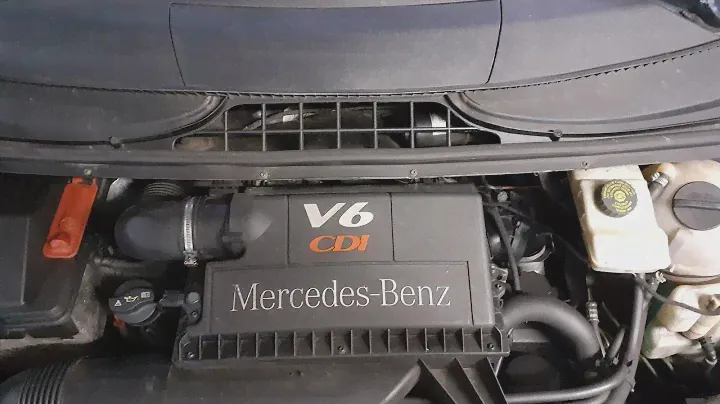 Mercedes Viano OM 642 v6 Ölwechsel Lagerschaden Vorbeugen