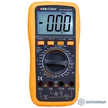 Victor VC9808+ — мультиметр цифровой