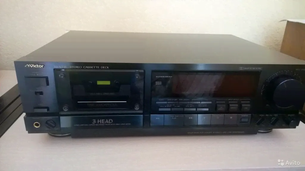 Victor(jvc) td-v721 кассетная дека в Москве-0