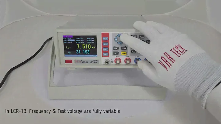 VAR TECH LCR 1B & LCR 2A Bench top LCR meter | High precision | With PC Interface