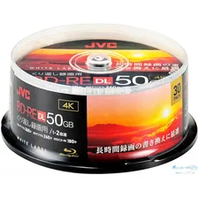 Victor JVC Blu-ray диски BD-RE 50 ГБ 2x