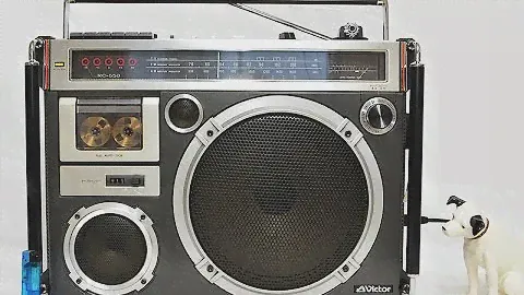 Victor RC-550 1979 JVC Vintage Boombox Ghettoblaster Made in Japan ラジカセ