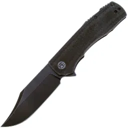 Складной нож Petrified Fish Victor SW сталь M390, рукоять Black/Green G-Mascus-4