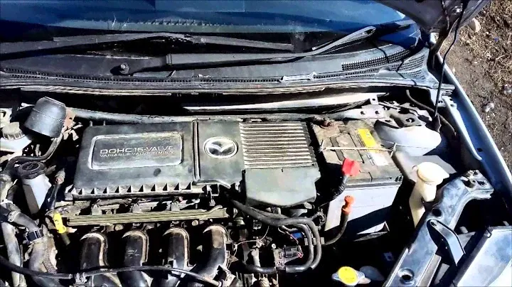Чистка впускного коллектора, дроссельной заслонки Mazda demio/