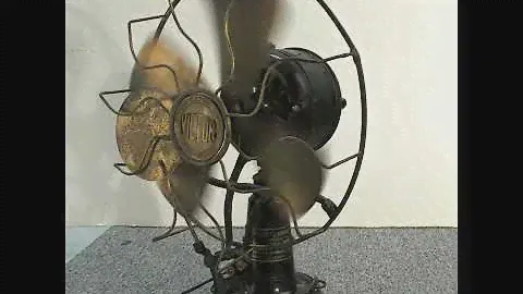 In Action - Western Electric 'Victor' Lollipop Fan, circa 1909