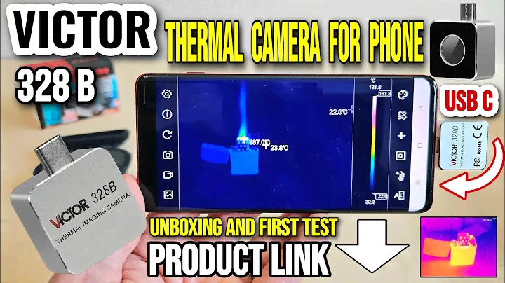 VICTOR 328B Mobile Thermal Imager USB C for Android Phone Infrared Camera *PRODUCT LINK*