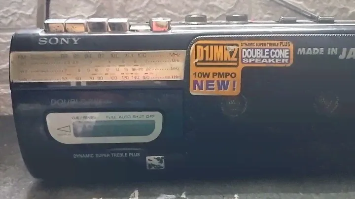 SOLD Japan Sony 2 in 1 Tape recorder 4 band radio Call 8369364019