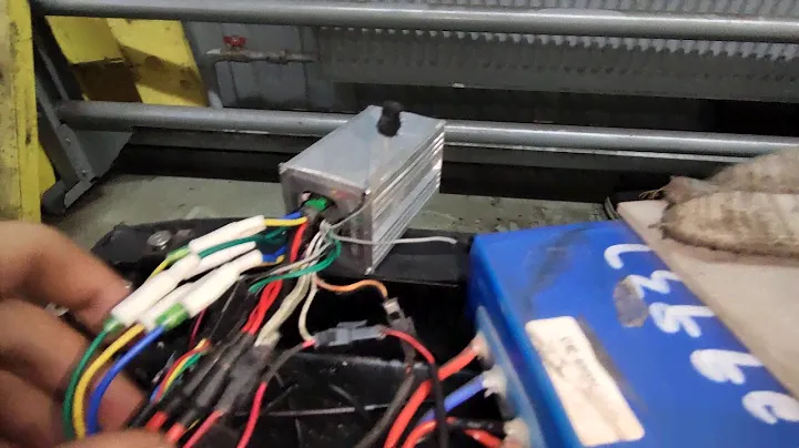 Dualtron raptor, подключение контроллера электросамокат.