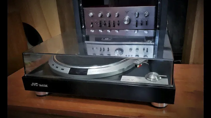 JVC QL-A7 Turntable  Demo on Marantz 2220b By BIGAZSPEAKERS.COM