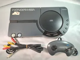 SEGA Victor WONDERMEGA Console + Controller Set Tested Working Japan Model