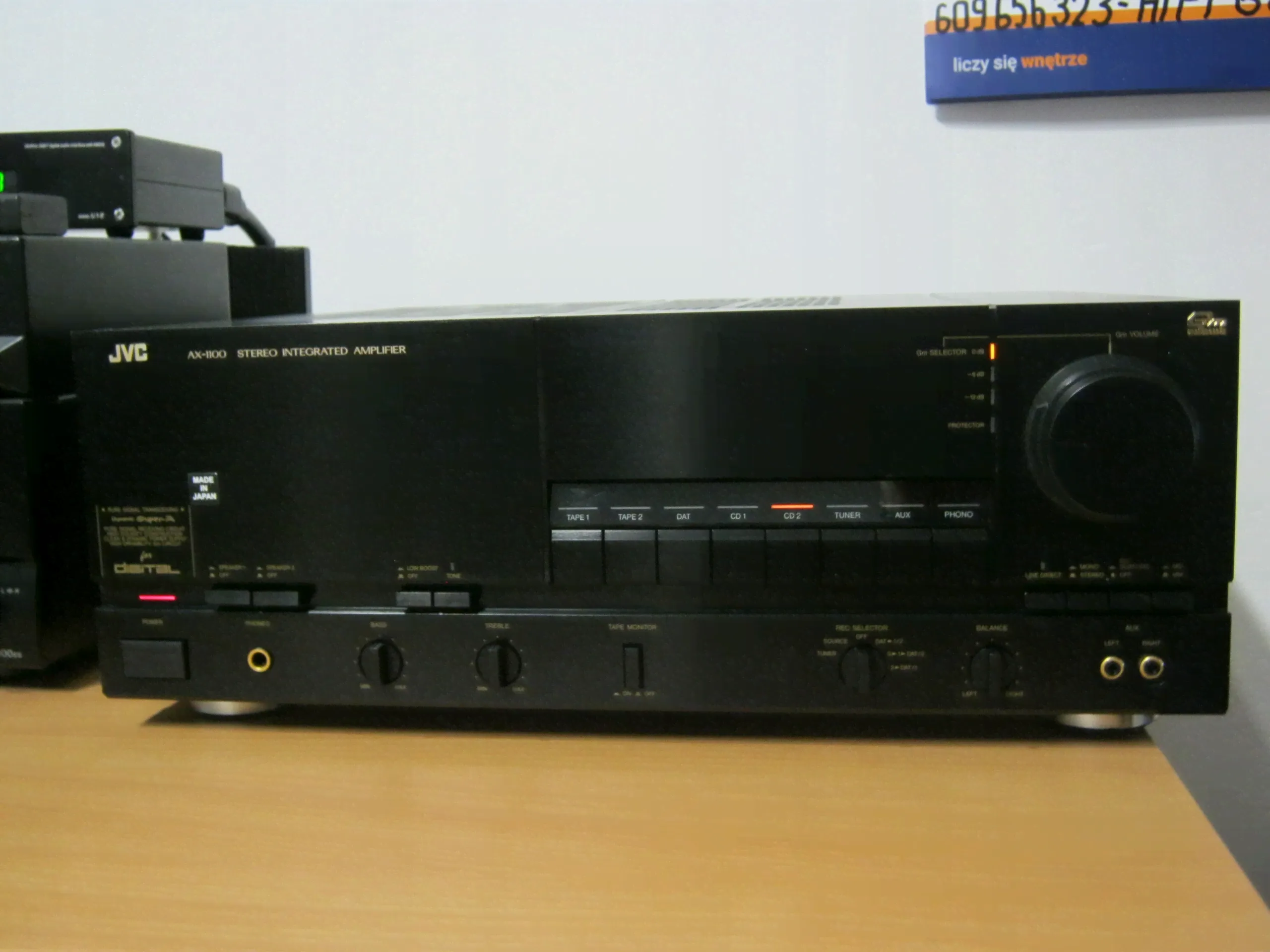 JVC VICTOR AX 1100 BK 100% ORG. СУПЕР СТЭН .JAPAN