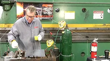 Acetylene & Oxygen Torch Cutting