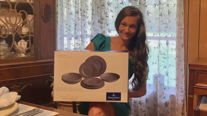 Unboxing The Manufacture Rock Villeroy and Boch dishes