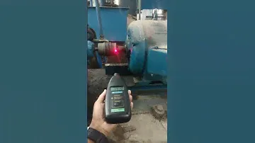 measure RPM with a Non contact tachometer,