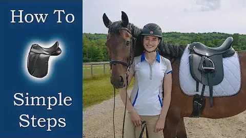 How To Saddle A Horse English