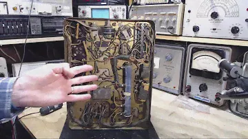 1929 Victor R-45 Radio Video #5 - Model 245 Amplifier Inspection