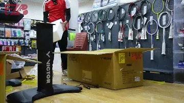 Đập hộp máy căng vợt Victor 7032 Ultra | Unboxing Victor 7032 Victor | 拆箱 羽毛球