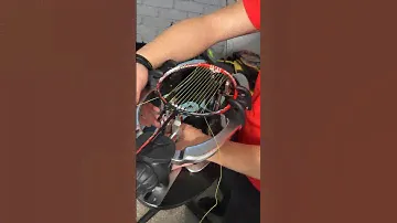 ASMR Badminton Stringing - VICTOR Thruster Ryuga 1 #badminton #badmintonequipment