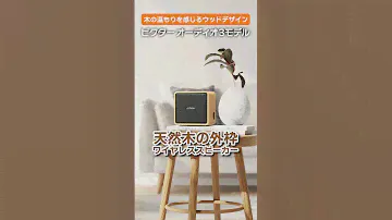木の温もりを感じるビクター オーディオ3モデル
