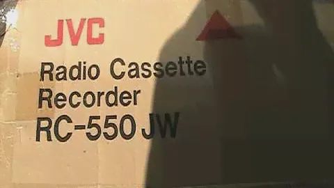 El diablo Victor JVC RC-550 in pic? YES It is 10 Inch Big Mono Boombox