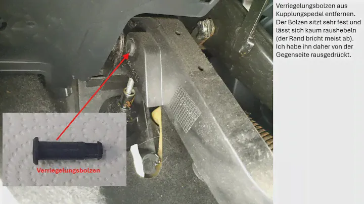 Kupplungsgeberzylinder wechseln bei Mercedes B-Klasse W245, A-Klasse W169