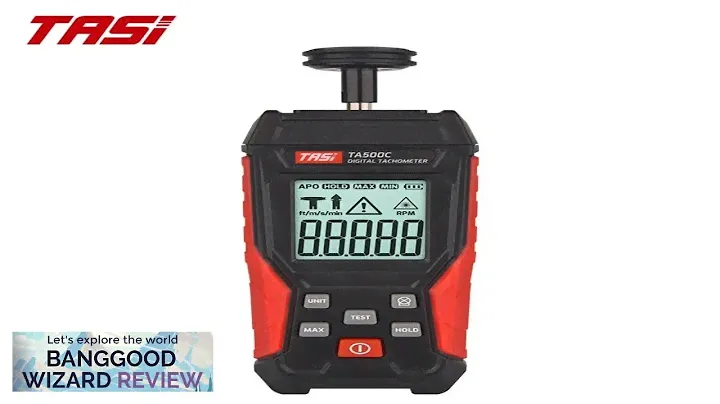 Special Anson TA500C Professional Laser Tachometer Digital Contact Speedometer Speed Review