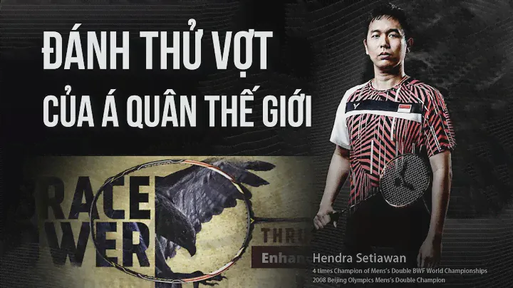 HUYỀN THOẠI 4 lần Vô Địch Thế Giới dùng vợt gì??? REVIEW Vợt cầu lông Victor TK F Enhanced Edition