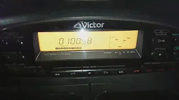 再びバブルラジカセの電球交換しました RC-X770 Victor