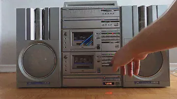 JVC PC-5 XL - World's Biggest JVC Boombox, bigger than RC-M90!  DIGITAL!