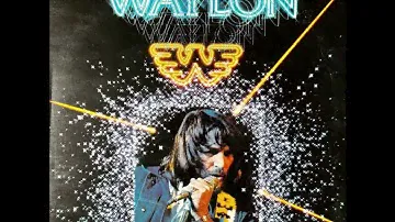 I Got The Train Sittin' Waitin' by Waylon Jennings from his album What Goes Around Comes Around
