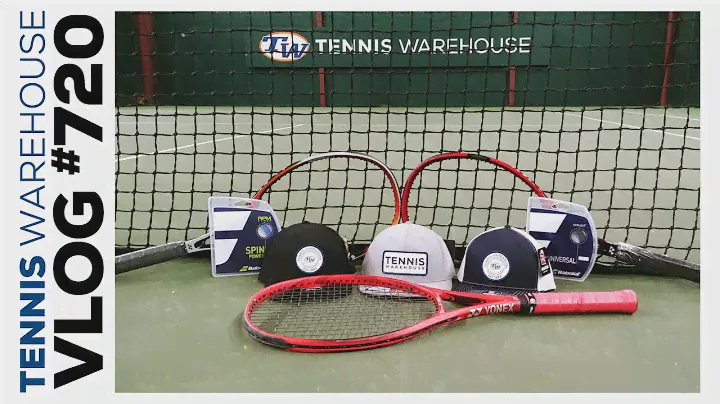 Custom Lleyton Hewitt Yonex Racquets, Babolat String + New TW Hats that we LOVE - VLOG #720