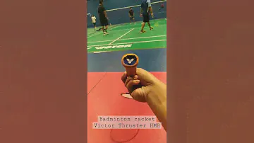 Badminton racket Victor Thruster HMR #badminton # #bulutangkis #badmintonracket