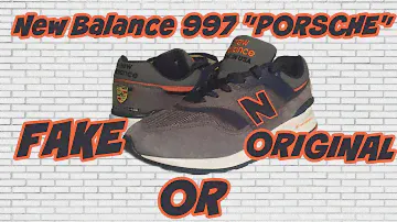 Кроссовки New Balance 997 "PORSCHE".  FAKE or ORIGINAL? Подделка или Оригинал? Проверь свои знания.
