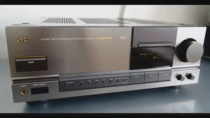 JVC AX-Z1010 JAPANESE STEREO HI-FI DIGITAL REFERENCE PURE A II  INTEGRATED AMPLIFIER FLAT DEMO