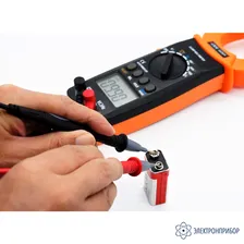 Victor 6056A+ AC/DC — токовые клещи