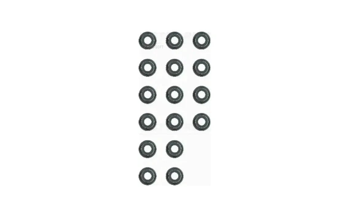 VICTOR REINZ 12-52829-01 Комплект маслосъёмных колпачков HYUNDAI/KIA/MITSUBISHI G6BV/G6BW/CB4A (16 шт)