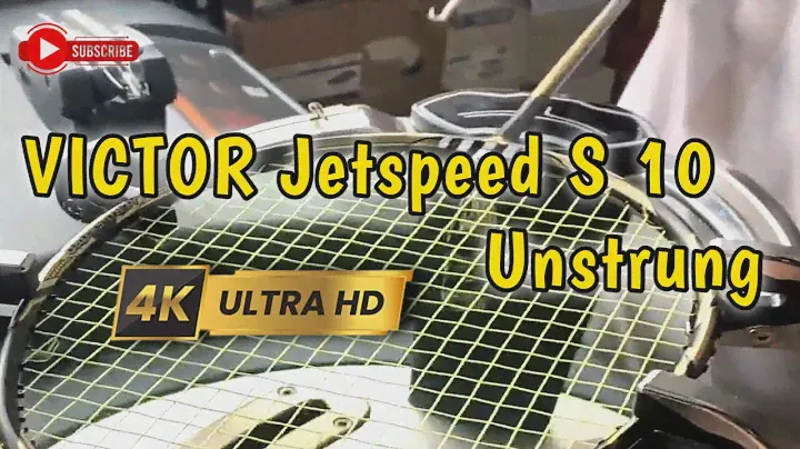 VICTOR Jetspeed S 10-5U / String a Badminton /Multicolor Unstrung Badminton Racquet