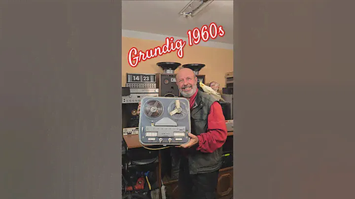 1960s Vintage GRUNDIG TK 41 Reel to Reel Record Player Tape Deck