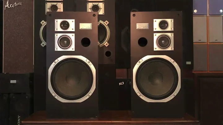 LOA VICTOR SPEAKER No.S-D7,Bass oil impregnated paper 30cm.
