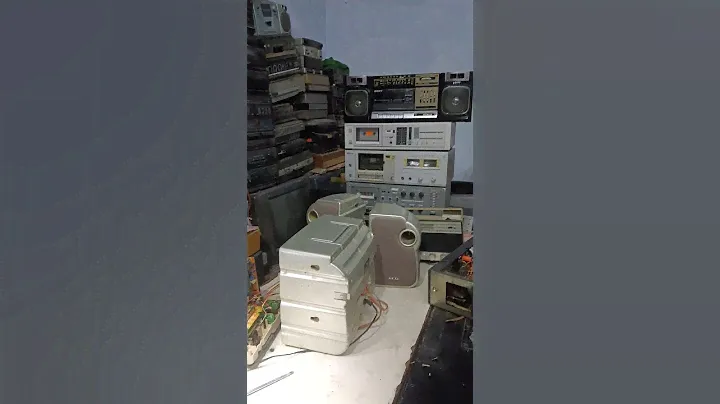 Akai Stereo Redio Cassette Recorder Repairing Shop 👉📱 7742853435 #akai #stereo #cassette #recorder