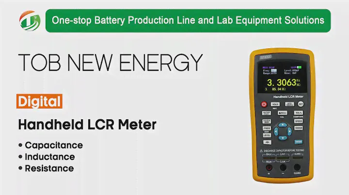 Handheld Digital LCR Meter Capacitance Inductance Resistance Tester